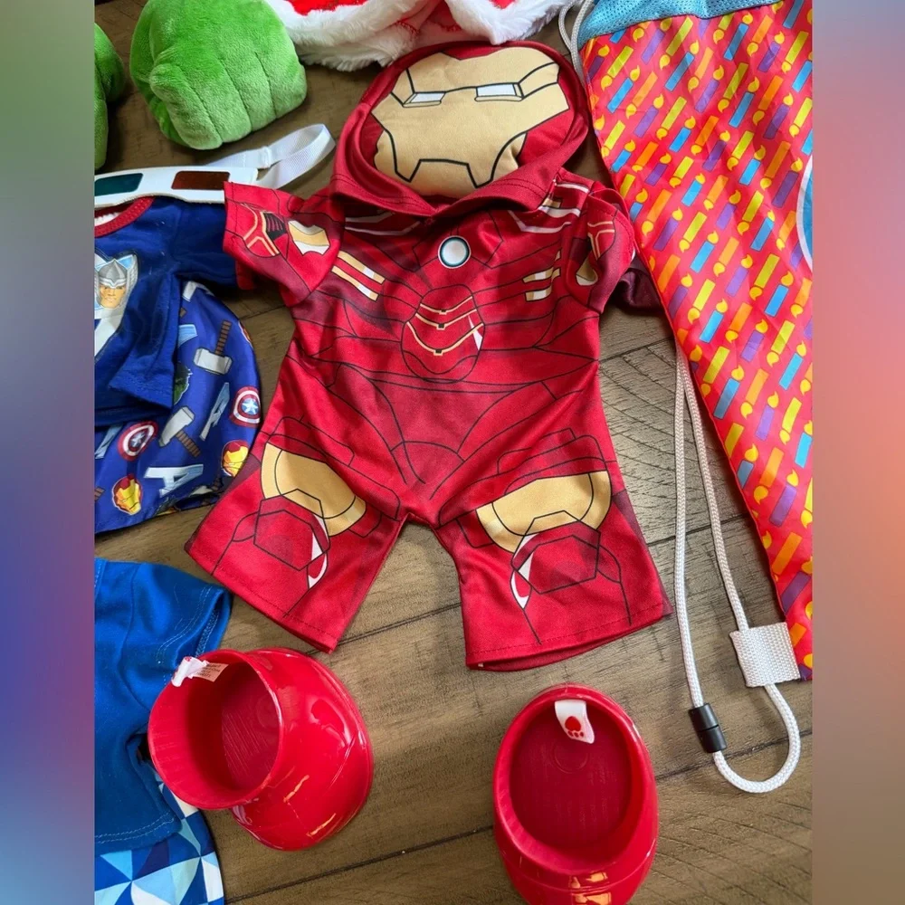 Build A Bear, Vintage, with Multiple Outfits-EUC
